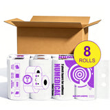 NuMedical Toilet Tissue, 3ply, Virgin Pulp, 10cm x 11cm x 180pcs/roll 8rolls/bag, White, 992738
