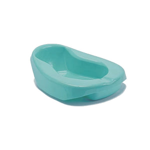 Disposable Plastic Stackable Bed Pan, Blue, 20each/case, 994199