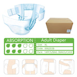 NuAgedCare Adult Diapers, XLarge, 6D, 2100ml, 14pcs/bag 3bags/case, Low as $0.87 per piece, 998203 & 998203B