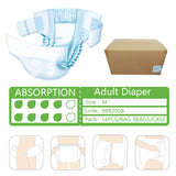 NuAgedCare Adult Diapers, Medium, 8D, 1900ml, 14pcs/bag 3bags/case, Low as $0.83 per piece, 998206 & 998206B