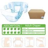NuAgedCare Adult Diapers, XLarge, 10D, 2600ml, 14pcs/bag 3bags/case, Low as $1.28 per piece, 998212 & 998212B