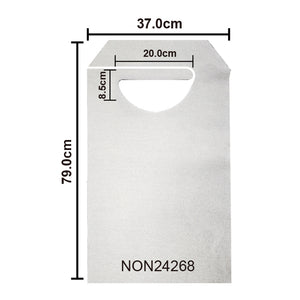 Adult Care Apron w/Ties, Tissue/Poly, 37x79cm, White, 300 each/case, 990369(NON24268)